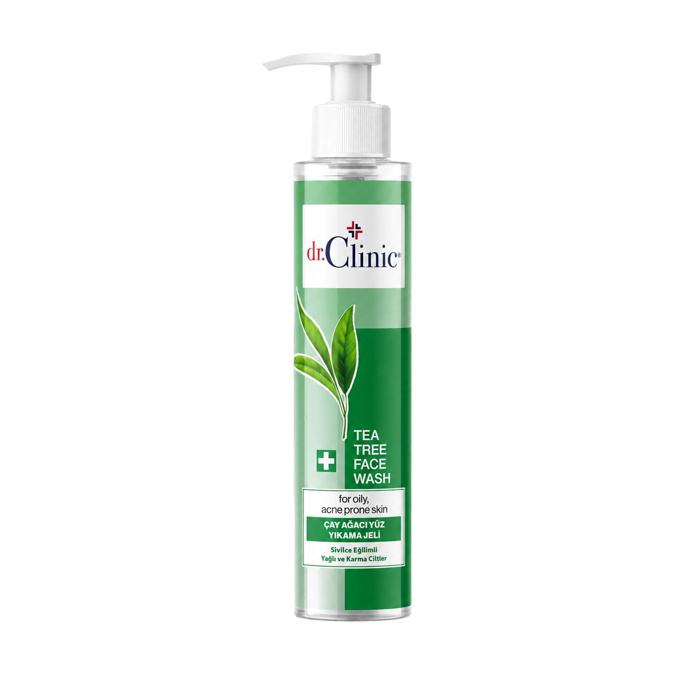 Гель для вмивання Dr.Clinic Tea Tree Face Wash для жирної та проблемної шкіри, з олією чайного дерева, 200 мл
